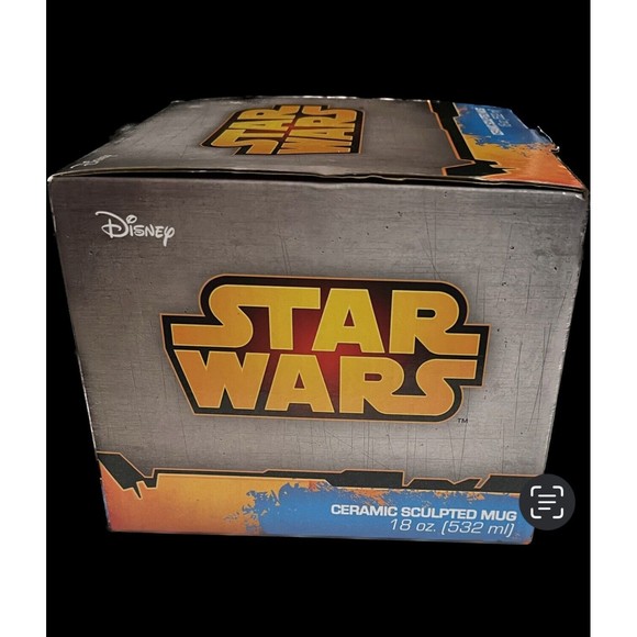 STAR WARS -Brand New in Box -Darth Vader Sculpted 18 oz Ceramic Mug -See pics! - Picture 7 of 10